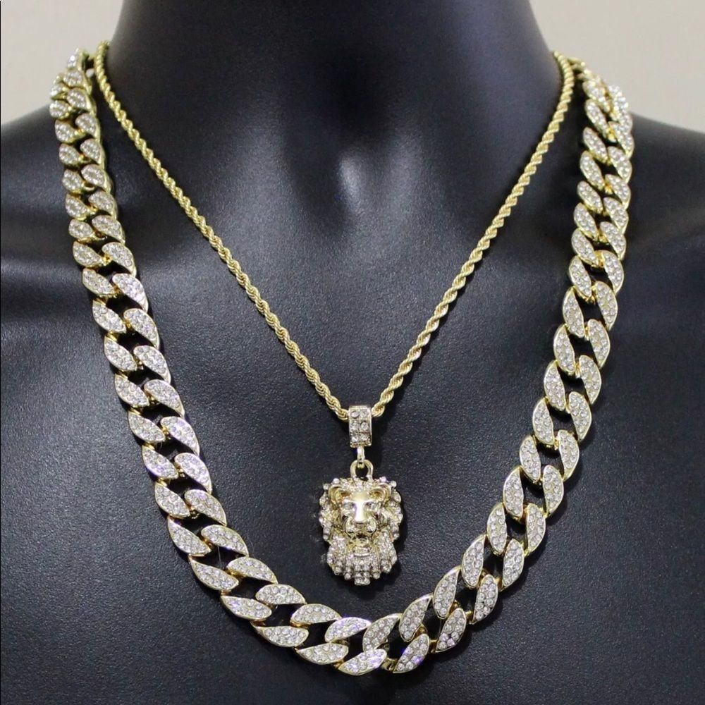 14k Gold Plated 3 Piece Set